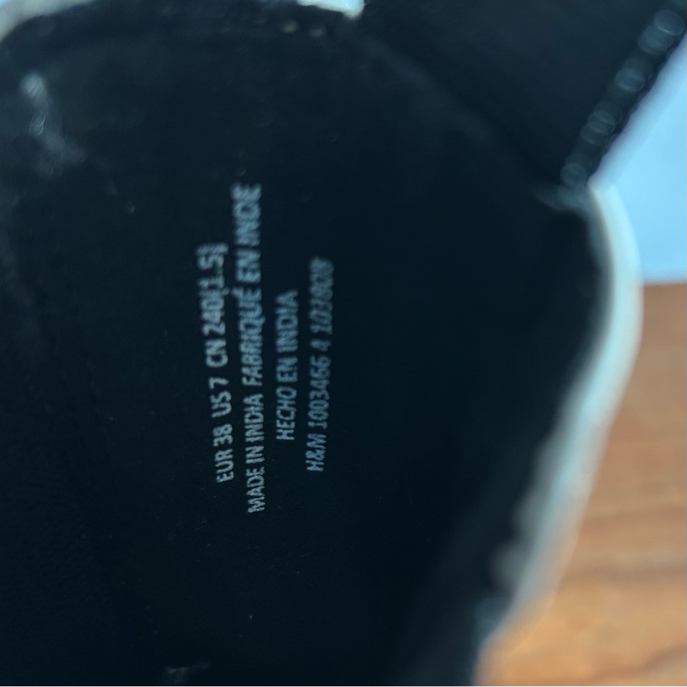 Genuine Leather H&M Premium Selection Chunky Chelsea - Picture 11 of 14